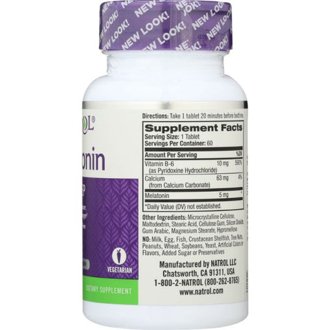 Melatonin 5 mg, 60 Tablets