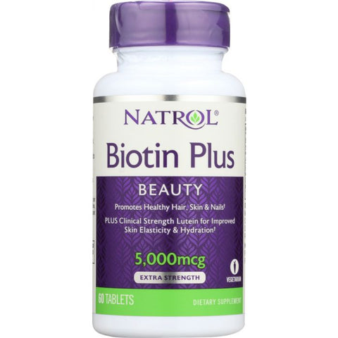 Biotin Plus + Lutein, 60 tb