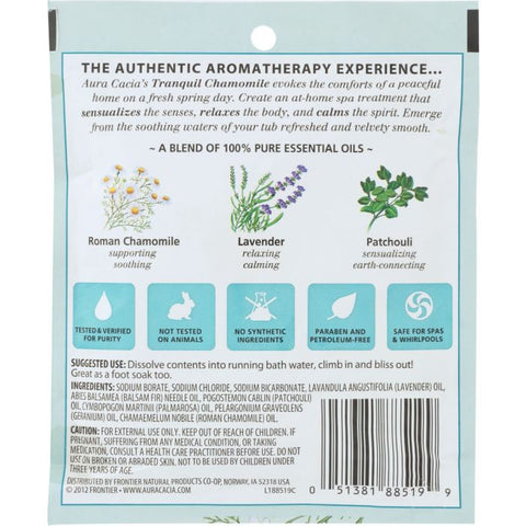 Aromatherapy Mineral Bath Tranquil Chamomile, 2.5 Oz