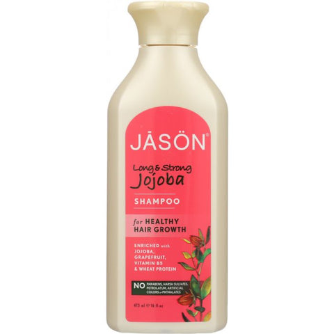 Pure Natural Shampoo Long & Strong Jojoba, 16 oz