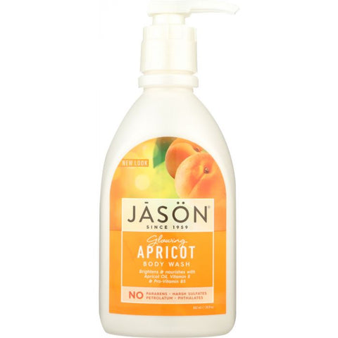 Body Wash Glowing Apricot, 30 oz
