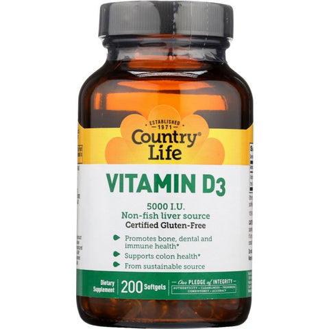 Vitamin D3 5000iu, 200 sg