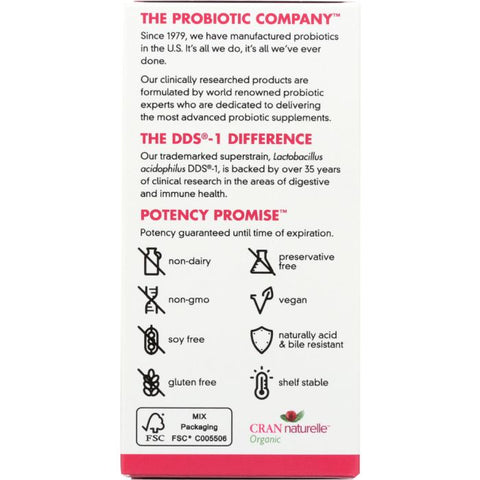 Probiotics with DDS -1 Women's Capsules, 60 caps