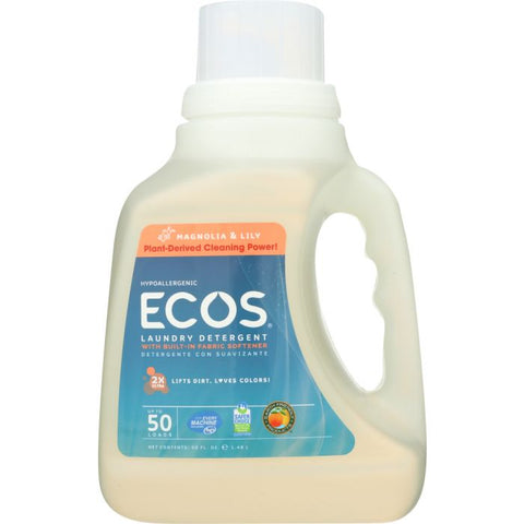 Ultra Ecos Laundry Detergent Magnolia and Lily, 50 oz