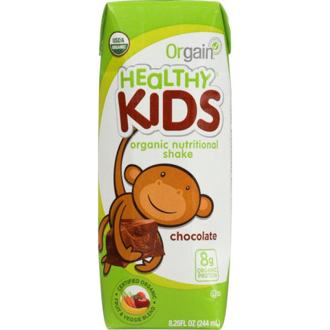 Healthy Kids Organic Nutritional Shake Chocolate, 8.25 oz