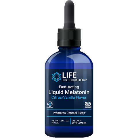 Fast-Acting Liquid Melatonin Citrus-Vanilla, 2 fl oz