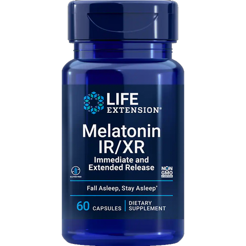 Melatonin IR/XR, 60 capsules