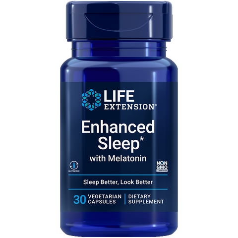 Enhanced Sleep with Melatonin, 30 capsules