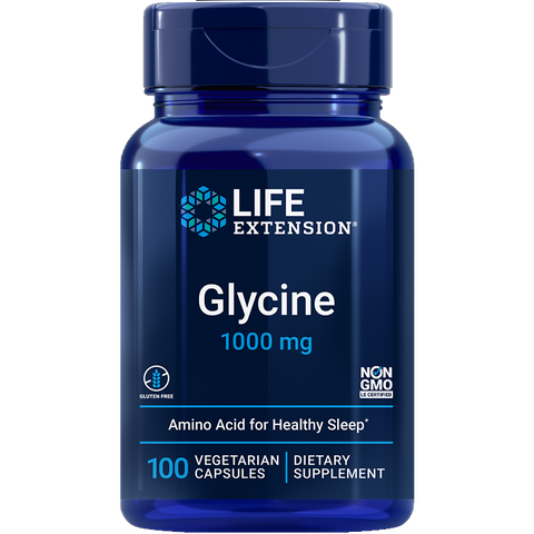 Glycine 1000mg, 100 cap