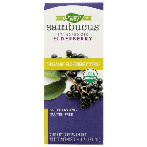 Sambucus Organic Syrup, 4 fo