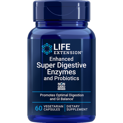 Enhanced Super Digestive Enzymes and Probiotics